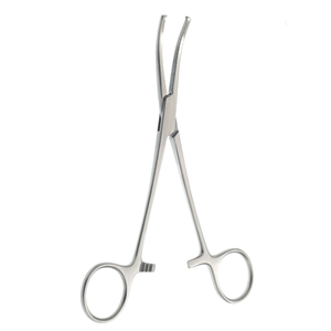 Pinzas Rochester Ochsner de 6 1/2″ Curvas, 1x2 Dientes, Acero Inoxidable, Instrumento Quirúrgico Hemostático con Bloqueo - Product Image 3