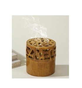 Brûleur d'encens en bois culturel, représentant une élégance intemporelle, avec un artisanat détaillé et des performances excellentes - Product Image 6