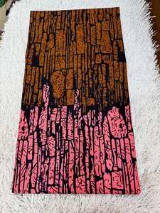 Tissu authentique africain en coton ciré et Ankara 100 % coton pour la mode traditionnelle du Congo - Product Image 3