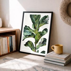 Cadre photo en bois minimaliste fait main, écologique, rectangulaire, vertical, impression numérique couleur, durable, pour table ou mur - Product Image 3