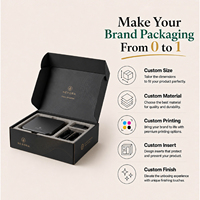 Boîte d'expédition en carton ondulé personnalisée, boîtes d'expédition noires avec logo pour l'emballage de produits électroniques, boîte en carton avec insert
