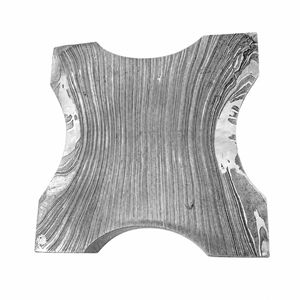 Cenicero de Escritorio Cuadrado de Acero de Damasco Moderno Hecho a Mano por Jexmoo, Decoración para el Hogar, Diseño Único, Accesorio para Fumar, Regalo - Product Image 6