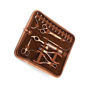 Salon Professional Hair Extension Tool Kit With Pliers <b>Hook</b> Needle Loop Tool Beads Thread <b>Clips</b> For Micro Ring Hair Extension - Product Image 2