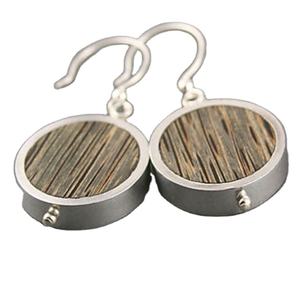 Meilleure qualité femme ronde Sublimation boucles d'oreilles à la main nouveau Design boucles d'oreilles en aluminium bordure chrétien inspiré mode - Product Image 1