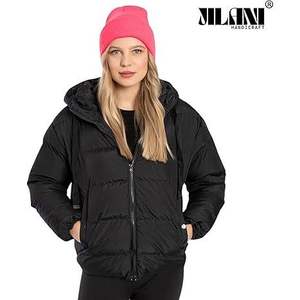 Jilani Handicraft Sudadera con Capucha y Gorro Rosa para Mujer - Product Image 2