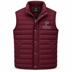Men Packable Contrast Lightweight Puffer Vest Warm Quilted Sleeveless Jacket Zip up Seamless <b>Gilet</b> Casual Outdoor Wear - Product Image 1