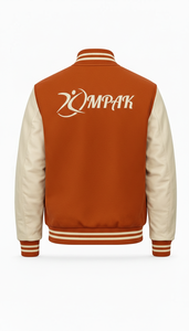 Winter Fashion Varsity <b>Jacket</b> High School Hooded Front Logo Polyester/Cotton Breathable Eco-Friendly Unisex - Product Image 3