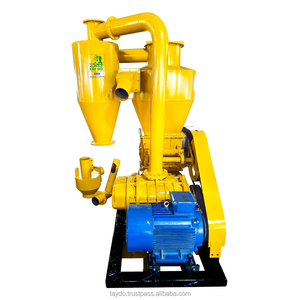 El sistema de transporte por vacío neumático tiene una capacidad de 7 toneladas/hora y se utiliza para transportar materiales como cáscaras de arroz. - Product Image 6