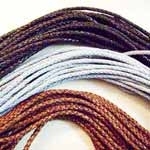 Factory Sale Bolo <b>Braided</b> Leather Cords 4mm Vintage Style Jewelry Making Includes Metal and Plastic Materials - Product Image 3