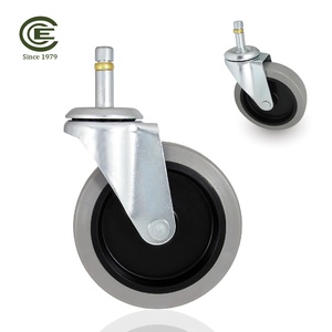 CCE <span class=keywords><strong>Caster</strong></span> 4 Inch Trung Bình Nhiệm Vụ PVC <span class=keywords><strong>Caster</strong></span> Cho Hậu Cần Lồng Bánh Xe - Product Image 1