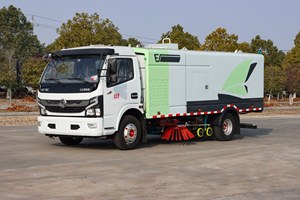 High Quality 4X2 Dongfeng Electric Sweeper Truck with 128kwh <strong>Battery</strong> - Product Image 3