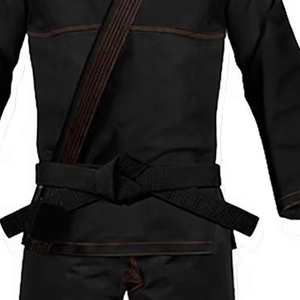 Kimono de Jiu-Jitsu Brésilien OEM pour Tournoi, Couleur Personnalisée sur le Devant, Polyester/Coton, Prix Direct Usine, Fabricant BJJ - Product Image 3