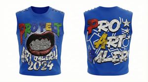 Camiseta de entrenamiento para hombre, holgada, efecto desgastado, manga corta, transpirable, de algodón polar liso, personalizable, cómoda, moderna y elegante - Product Image 3