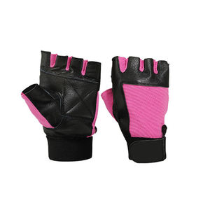 Gants de musculation unisexes légers et respirants en néoprène à demi-doigts avec fermeture à lacets et sangle de poignet réglable – Nouveau style très tendance - Product Image 1