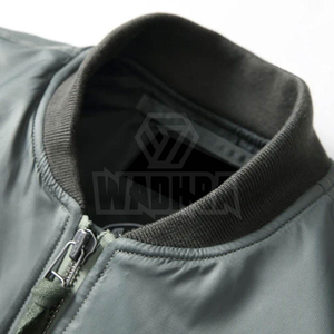 Blousons Bomber Homme Marque Privée OEM Logo Personnalisé Veste d'Hiver Premium pour un Style Casual Moderne - Product Image 3