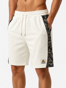 Pantalones Cortos de Algodón 100% Ecológicos de Color Sólido para Hombre, a la Moda y Cómodos, con Bolsillos Laterales, Oferta 2026 - Product Image 1