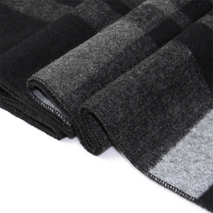 <b>Men's</b> Long Plaid Wool <b>Scarf</b> Classic Winter Thermal Insulation Gray <b>Red</b> Checkered Pattern Adult Knitted <b>Scarf</b> 2026 - Product Image 5