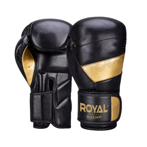 ถุงมือชกมวยหนัง PU สำหรับผู้ใหญ่ ขนาด 10oz ถึง 16oz ลายพิมพ์ สำหรับฝึกซ้อม MMA ในยิม - Product Image 4