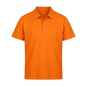 Custom embroidered polo <b>shirt</b> 240 GSM Embroidered Cotton Pique Polo Rib Collar Logo Polo for Sportswear Brands - Product Image 6