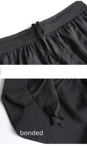 Mens Casual <b>Mid</b> Seamless Lightweight Running Shorts Two <b>Layers</b> Quick-drying Eco-Friendly Breathable Custom Logo Bonded Shorts - Product Image 5