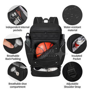 Sac à dos de basketball fabriqué au Pakistan, nouvelle arrivée, dernier design, vente chaude - Product Image 2