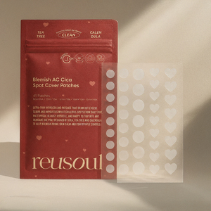 Reusoul Hydrocolloid Collagen Blemish AC Cica Spot Cover Patches Traitement des Imperfections Patch Hydrogel Forme Circulaire 41 Patchs Tous Types de Peau - Product Image 1