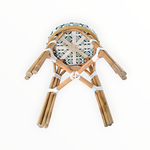 เก้าอี้บิสโทรยอดนิยมสำหรับร้านกาแฟ ร้านอาหาร พื้นที่สาธารณะในที่พักอาศัย - หวายสังเคราะห์ถักทออย่างดี รับประกันการถักทอ 3 ปี - Product Image 6