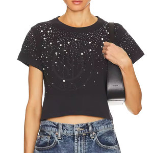 เสื้อยืดผู้หญิงสไตล์อินเทรนด์เสื้อยืดผ้านุ่มใส่สบาย - Product Image 4