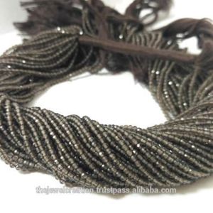 2mm 3mm Brown Natural Smoky Quartz Faceted Gemstone Beads Strand IGI Certified Jewelry Making Supplies Alibaba India Online 2026 - Product Image 1