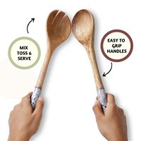 Colador de alimentos multiusos de madera con mango giratorio, cesta de drenaje, lavador de frutas, secador rápido de verduras y lechuga, herramienta giratoria para ensaladas