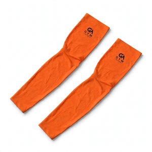 Manches de compression pour femmes GYM ACTIVE, longueur coude, polyester, UPF50+, légères, pour la musculation, séchage rapide, respirantes, toutes saisons - Product Image 1