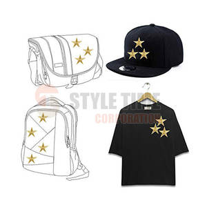 งานปักดาวดีไซน์มืออาชีพ คุณภาพพรีเมียม สินค้ามาใหม่ จำหน่ายจำนวนมาก - Product Image 5