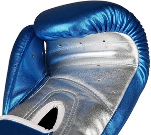 Guantes de Combate Deportivos con Acolchado Grueso y Cierre de Cordones Diseñados para Uso en Boxeo y Kickboxing para Adultos - Product Image 5