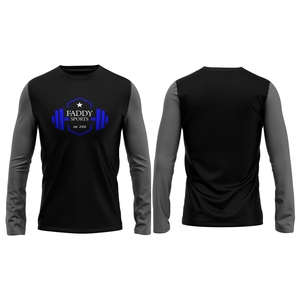 T-shirt de sport à manches longues pour homme, personnalisé, à séchage rapide, compression, fitness, musculation, performance athlétique, vêtements de sport - Product Image 4
