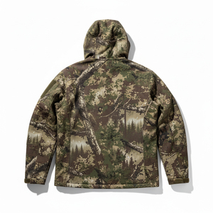 เสื้อแจ็คเก็ตใยสังเคราะห์ขั้นสูง กันน้ำ ระบายอากาศได้ดี เทคโนโลยีลดเสียงรบกวน ลายพราง สำหรับซัพพลายเออร์ตลาดโลก - Product Image 3