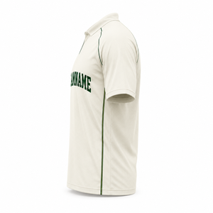Maillot de cricket personnalisé pour impression par sublimation, fermeture éclair, 100 % polyester respirant, nom d'équipe et numéro de joueur personnalisés - Product Image 2