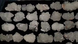 Natural Clear Apophyllite <b>Crystal</b> <b>Cluster</b> Raw Mineral Specimen Wholesale <b>Crystal</b> from India - Product Image 4