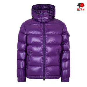 Chaqueta Acolchada de Invierno para Hombre Ryan Pro Gear con Exterior de Nailon - Product Image 1