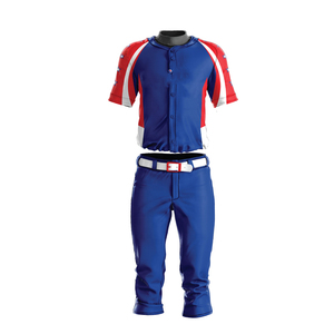 Jersey de Béisbol de Poliéster de Primera Calidad, 220 g/m², Transpirable, Uniformes de Equipo, Logotipo Personalizado, Ropa Deportiva de Alta Gama, Sialkot - Product Image 1