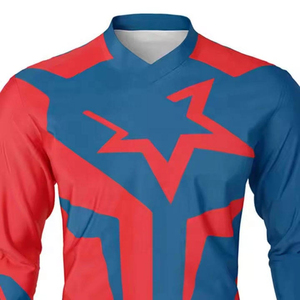 Maillots de motocross en gros, promotionnels, avec logo personnalisé, vêtements de motocross de course sur mesure, maillots de moto personnalisés - Product Image 5