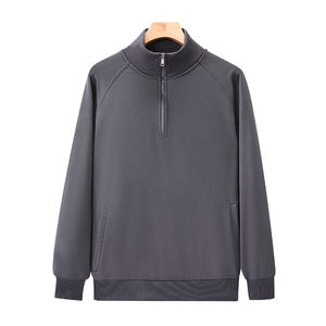 Sudadera con capucha de invierno de alta calidad, de algodón y poliéster, con media cremallera, para mujer, impermeable, con estampado, cómoda, informal y a la moda. - Product Image 1