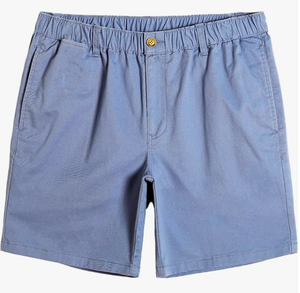 Mens Classic Fit Cotton Casual Shorts <b>Elastic</b> Waist Multi-Pocket Front Breathable Lightweight Summer Daily Wear Walking - Product Image 6