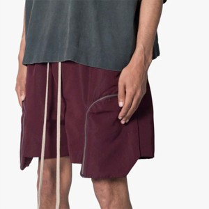2025 Short de fitness de haute qualité avec logo personnalisé pour hommes Pantalon court d'été avec bavoir fabriqué au Pakistan - Product Image 2