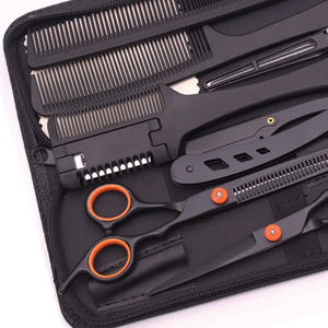 Tijeras de Peluquería Profesionales de 6.0 Pulgadas, Tijeras de Corte y Entresacado, Set de Peluquería, Herramienta de Acero Inoxidable para Salón y Barbería - Product Image 2