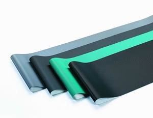 Bande de tapis roulant en PVC de haute qualité, haute résistance à l'usure, faible friction, résistance à l'étirement, série D-11Y, certifiée ISO 9001 - Product Image 1