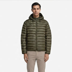 Mens Lightweight Puffer <b>Jacket</b> Wholesale <b>Packable</b> Winter <b>Jacket</b> Private Label Fast Delivery Ready to Ship - Product Image 3