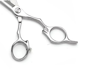 Premium Hair Cutting Scissors <b>Shears</b> Haircut Thinning Scissors for Home Salon Barber Hairdressing Medium <b>Handle</b> - Product Image 5
