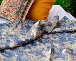 Wholesale Handmade Cotton Kantha Quilt Reversible <b>Block</b> Print Bedspread Soft Bedding Blanket Boho <b>Bed</b> Cover OEM ODM Indian made - Product Image 5