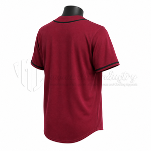 เสื้อเบสบอลแบบกำหนดเอง ระบายอากาศได้ดี ติดกระดุมด้านหน้า เสื้อทีม แบรนด์ส่วนตัว รับผลิตแบบ OEM ODM ขายส่ง ผู้ผลิตชุดกีฬา - Product Image 5