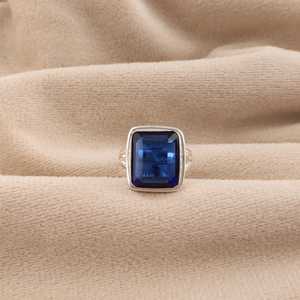 Anillo de Rubelita Rosa con Corte Marquesa, Plata de Ley 925, Hecho a Mano, Estilo Vintage, con Certificado IGI, para Mujeres, Niñas y Unisex - Product Image 1